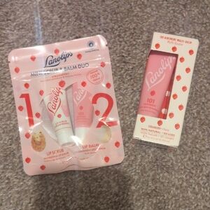 Lanolips Strawberry Lip Set